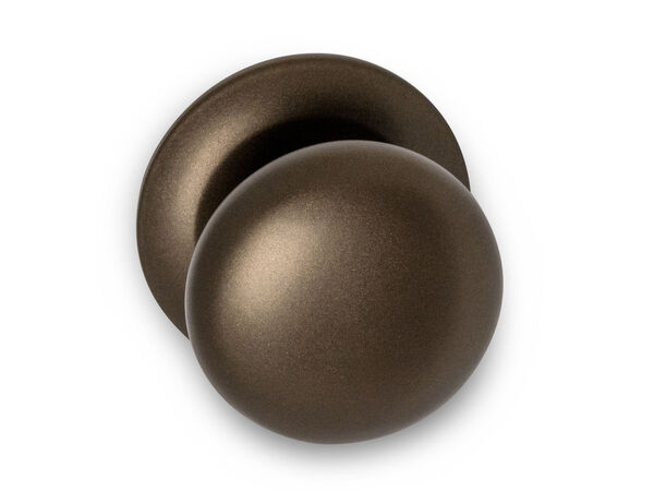 BASICS LB65V front door knob on bronze rosette kopen in Alkmaar bij Postma en Postma