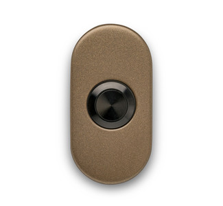 BASICS LB51 bell push oval bronze