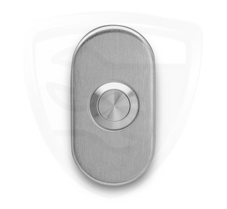 BASICS LB51 oval paslanmaz çelik kapı zili