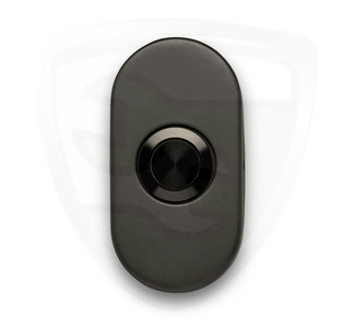 BASICS LB51 oval siyah kapı zili