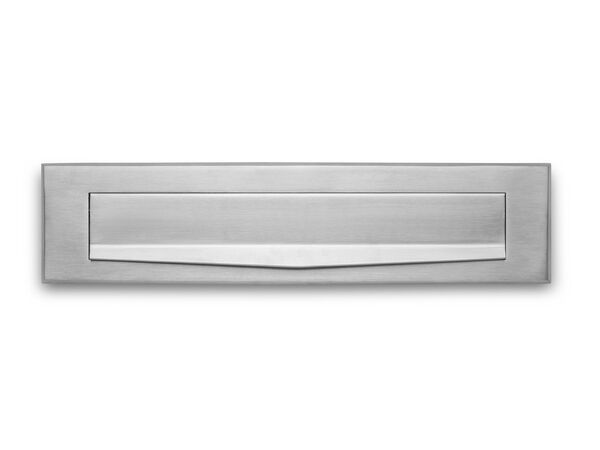 BASICS LB535 letterbox outside 330X80 stainless steel kopen in Alkmaar bij Postma en Postma