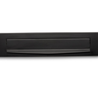 BASICS LB535 outdoor letterbox 330X80 black