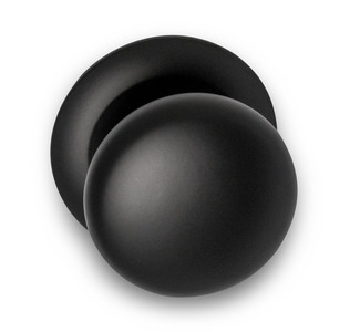 BASICS LB65V front door knob on rosette black
