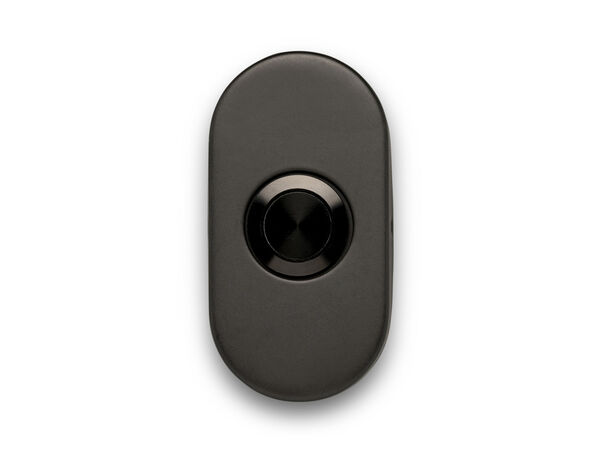 BASICS LB51 oval black doorbell kopen in Alkmaar bij Postma en Postma