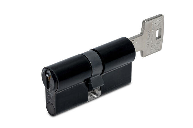 Чорний профільний циліндр EA SKG 3 зірки kopen in Alkmaar bij Postma en Postma